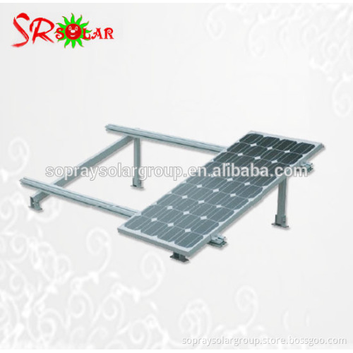 ground or roof panle triangle bracket for solar panel install stenting